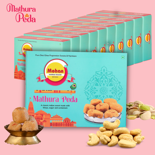 Authentic Mathura Peda Pack of 10 (4.5kg)