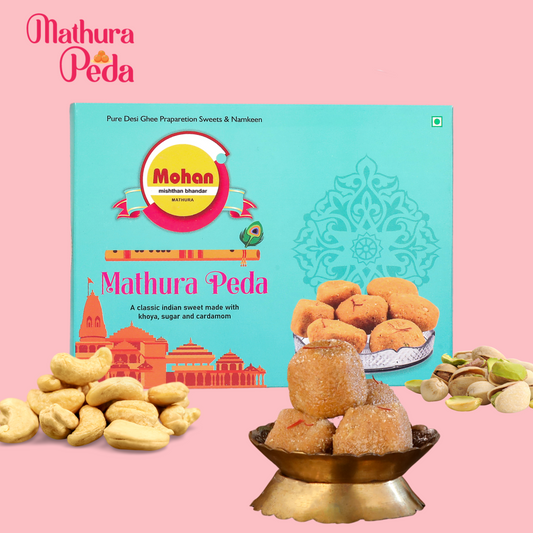 Authentic Mathura Peda Pack of 1 (450gm)