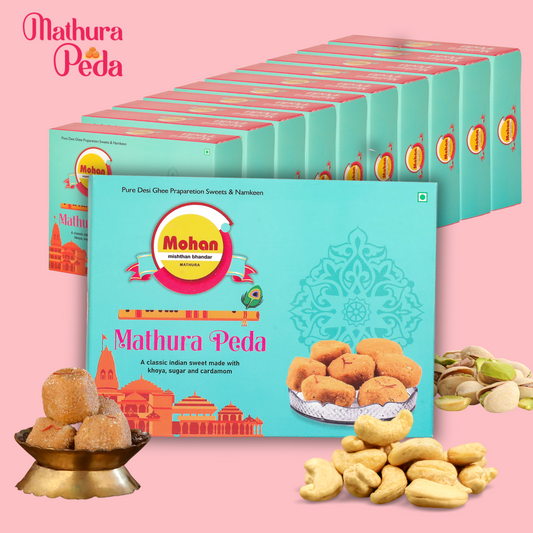 Authentic Mathura Peda Pack of 10 (5kg)