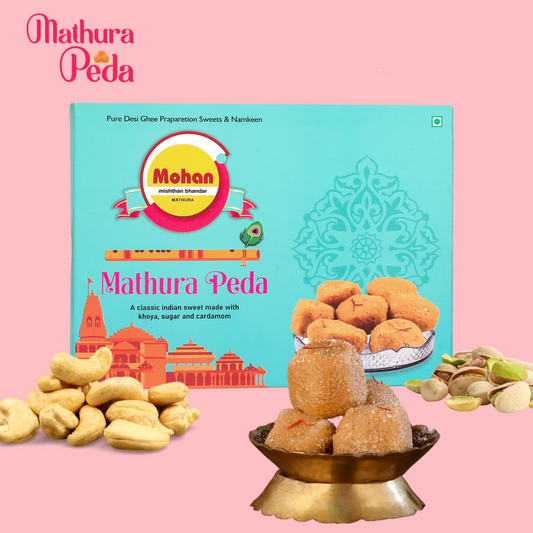 Authentic Mathura Peda Pack of 1 (500gm)